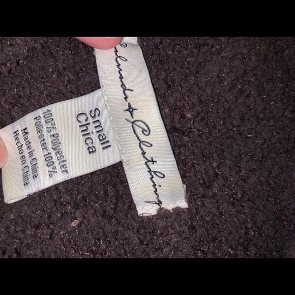 Teddy Half Zip Hooded Pullover - Picture 3 of 3